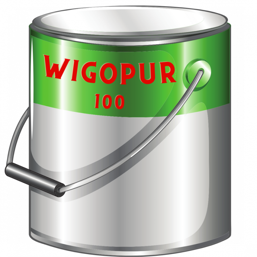 WIGOPUR 100, PU lak na dřevo - Barva: hedvábný mat 40, Objem: 4 kg