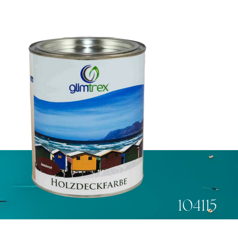 Holzdeckfarbe - nátěr pro použití v exteriéru 0,75 l - Barva: Turecká modrá 104 115