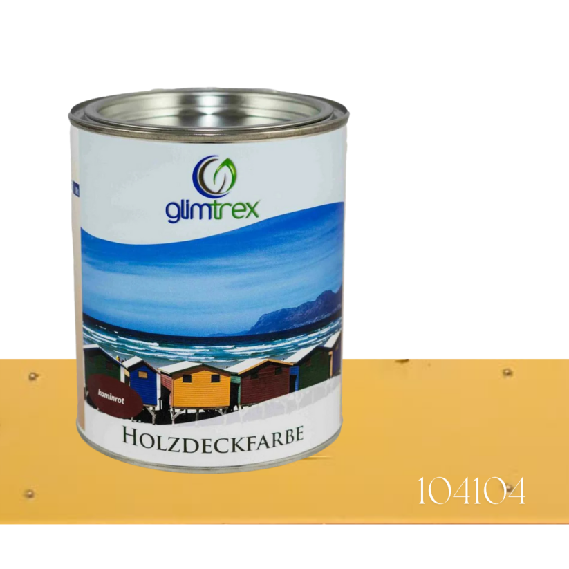 Holzdeckfarbe - nátěr pro použití v exteriéru 0,75 l - Barva: Sluněčnicová 104 104