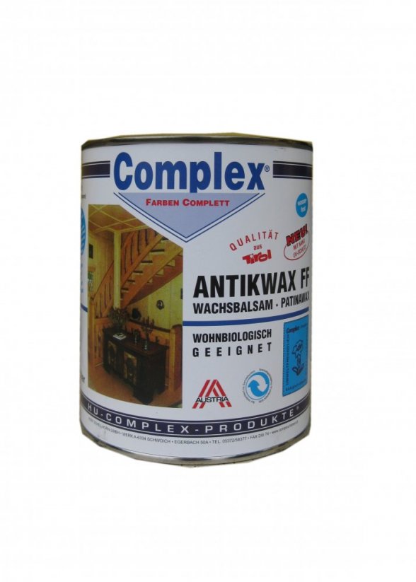 Complex Antikwachs 1lt, vosk na nábytek a starožitnosti - Objem: 1 litr