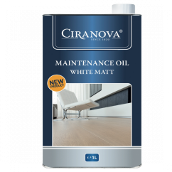 MAINTENANCE OIL WHITE MATT, olej na údržbu bílý matný