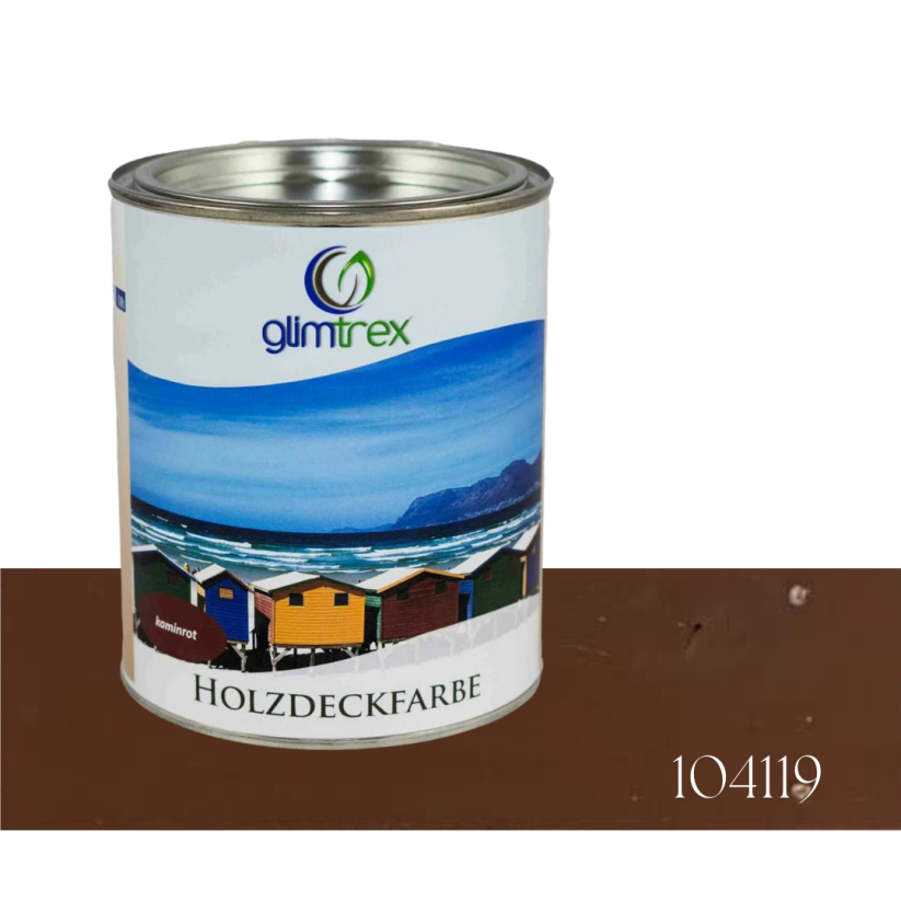 Holzdeckfarbe - nátěr pro použití v exteriéru 0,75 l - Barva: Hnědá 104 119
