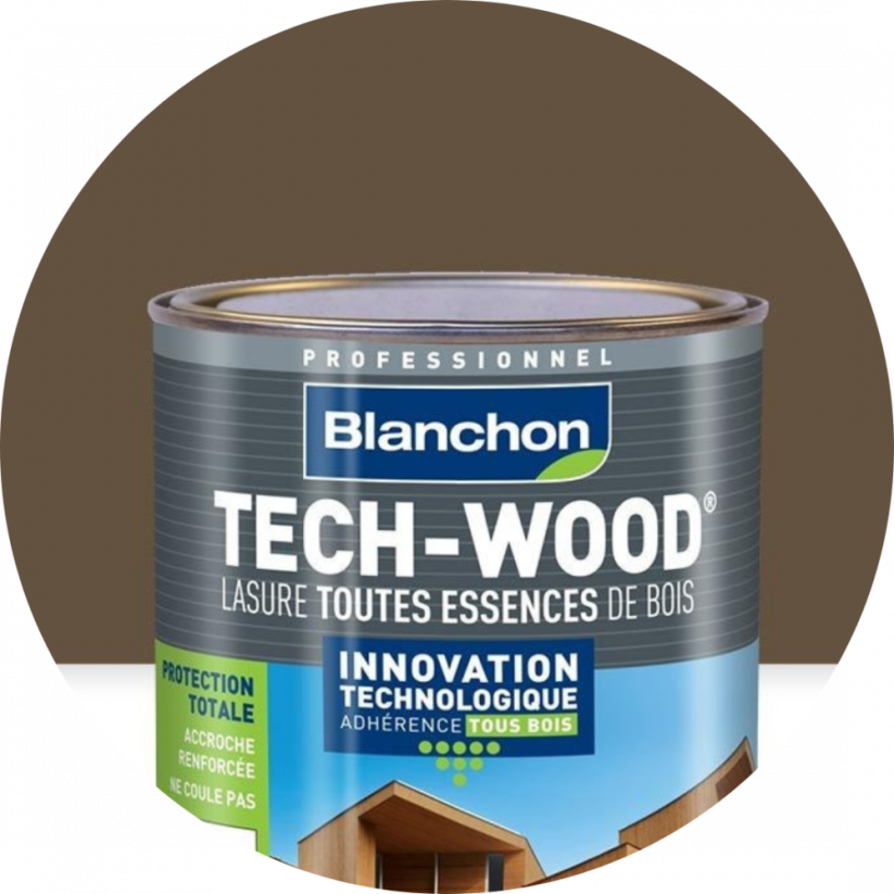 Lazura TECH - WOOD, 1 litr - Barva: TECH WOOD - Bois Grisé