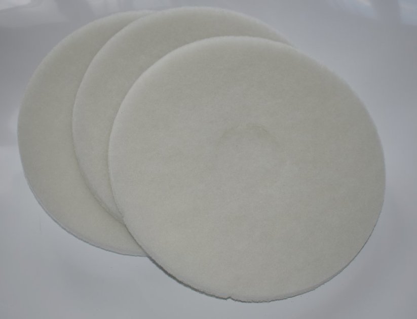 PAD BÍLÝ WHITE THICK 13"/330MM