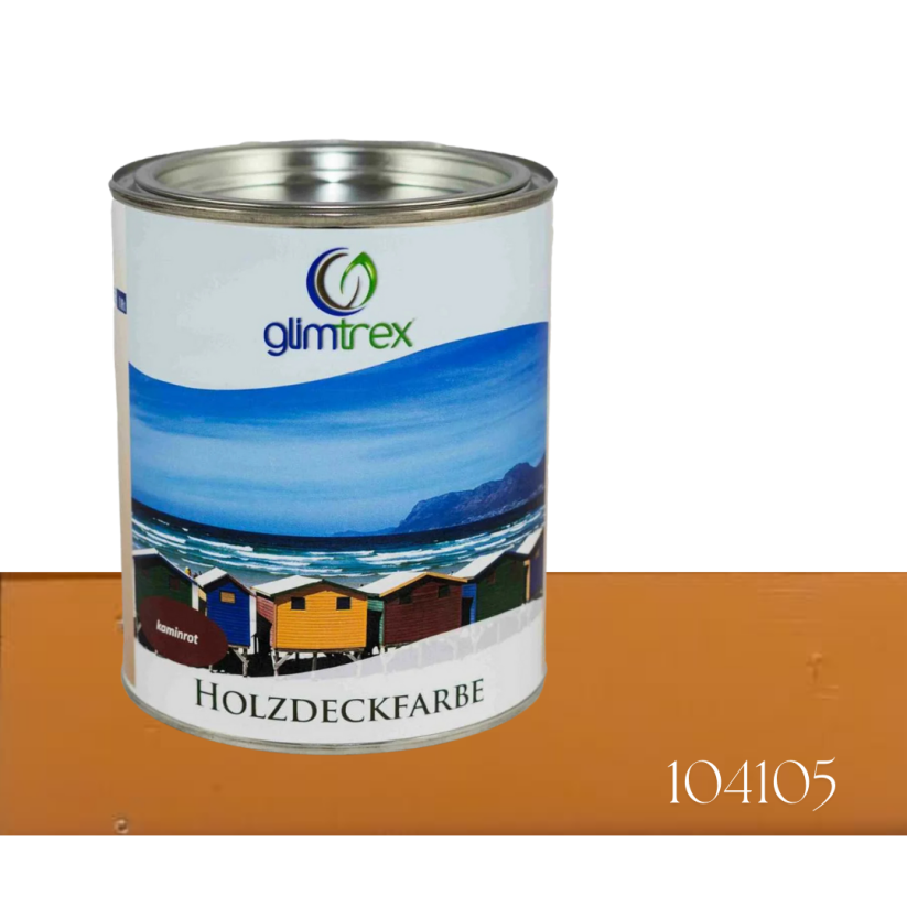 Holzdeckfarbe - nátěr pro použití v exteriéru 0,75 l - Barva: Smrkově žlutá 104 105