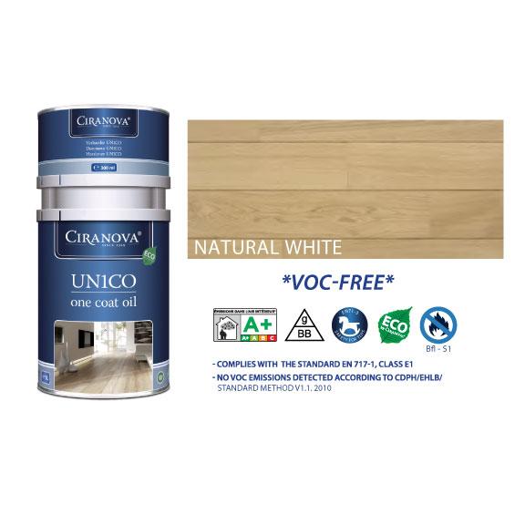 UNICO COLOR - různé odstíny, balení 1,3 litru včetně tužidla - Barva: UNICO-Natural white