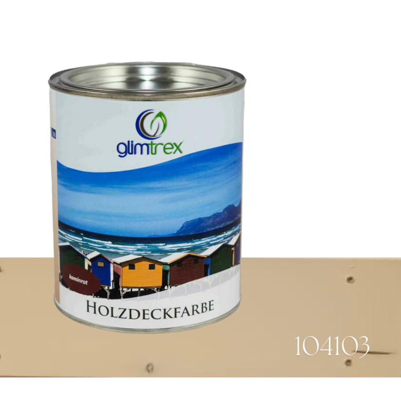 Holzdeckfarbe - nátěr pro použití v exteriéru 0,75 l - Barva: Ivory 104 103