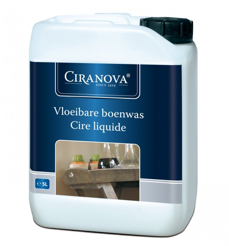 Tekutý leštitelný vosk bezbarvý CIRANOVA ,vosk na nábytek