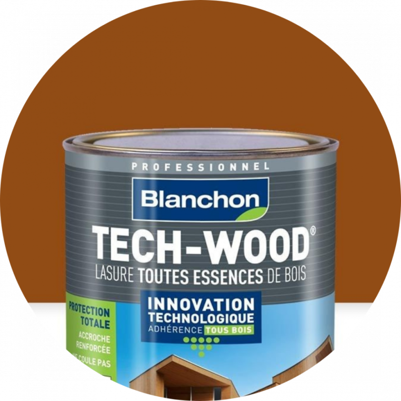 Lazura TECH - WOOD, 1 litr - Barva: TECH WOOD - Chene dore