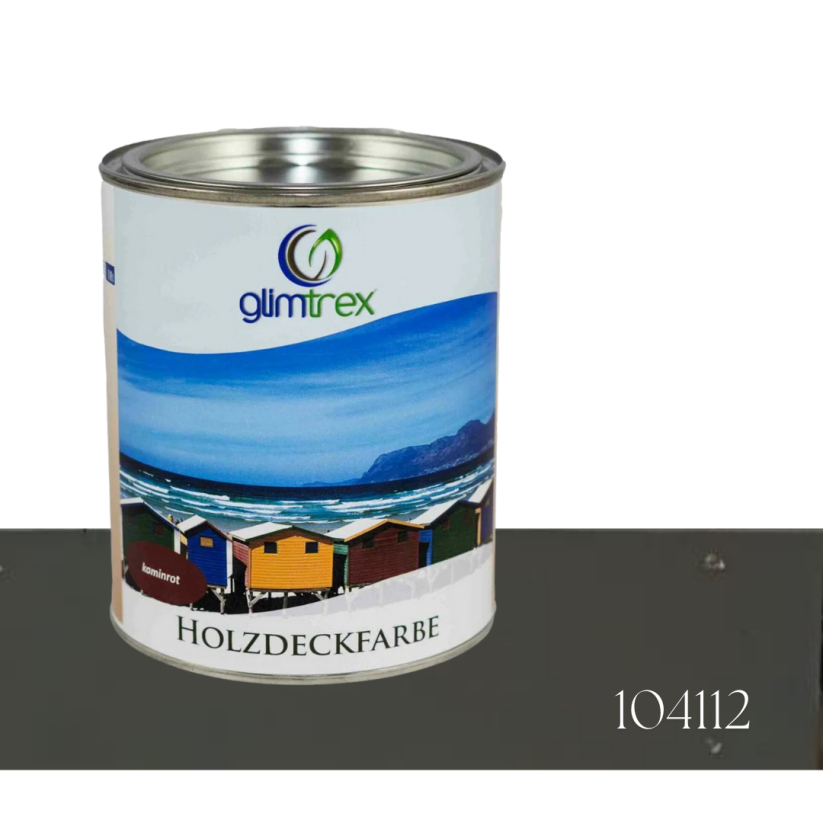 Holzdeckfarbe - nátěr pro použití v exteriéru 0,75 l - Barva: Kamenná šedá 104 112