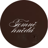 Temně hnědá 104 120